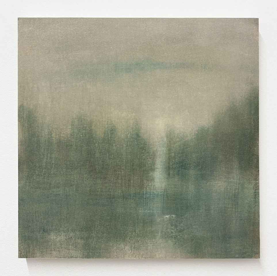 Poogy Bjerklie
The Alphabet of Grace, 2025
BJE221
oil on paper mounted on wood panel, 14 x 14 inches