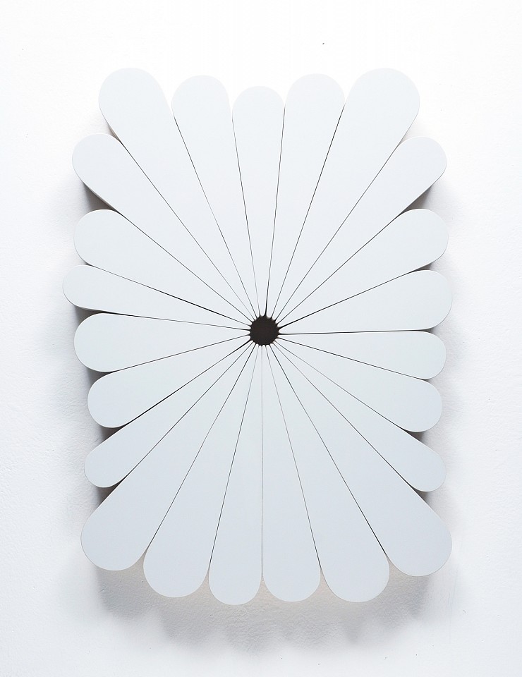 Andrew Zimmerman
White, 2025
ZIM1215
Automotive paint on wood, 21 1/2 x 15 1/2 x 2 inches