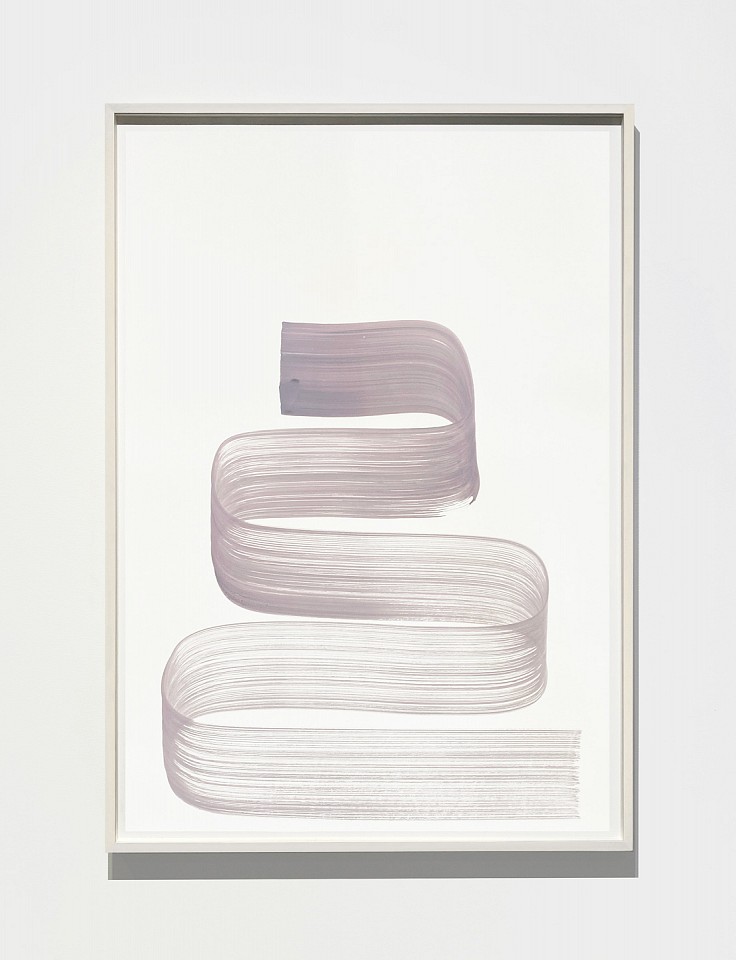 Agnes Barley
Continuous Stroke, 2021
BARL1013
acrylic on paper, 44 x 30 inches / 47 1/2 x 43 inches framed