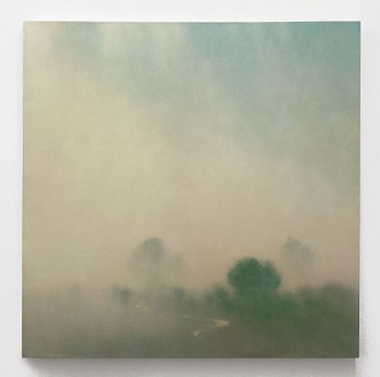 Michael Abrams - Fairlee, 2025 oil on canvas 40 x 40 inches ABR454