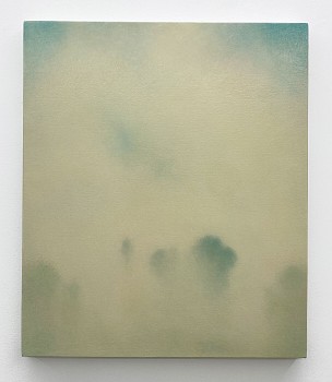 Michael Abrams - Eligo, 2025 oil on canvas 26 x 22 inches ABR455