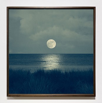 Thomas Hager -&nbsp;Night Blues Moonlight, 2025 archival pigment print 42 1/2 x 42 inches HAG707
