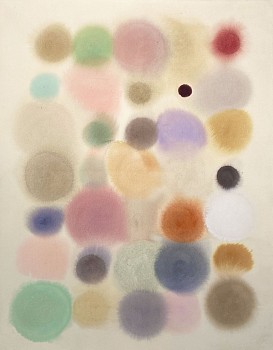 Lourdes Sanchez -&nbsp;Dear Diary (with pinks), 2025 ink, watercolor and pencil on paper 36 3/4 x 28 inches SANCH1078