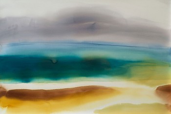 Shawn Dulaney -&nbsp;Wildlands VI, 2026 watercolor on paper 40 x 60 inches DULAN1211