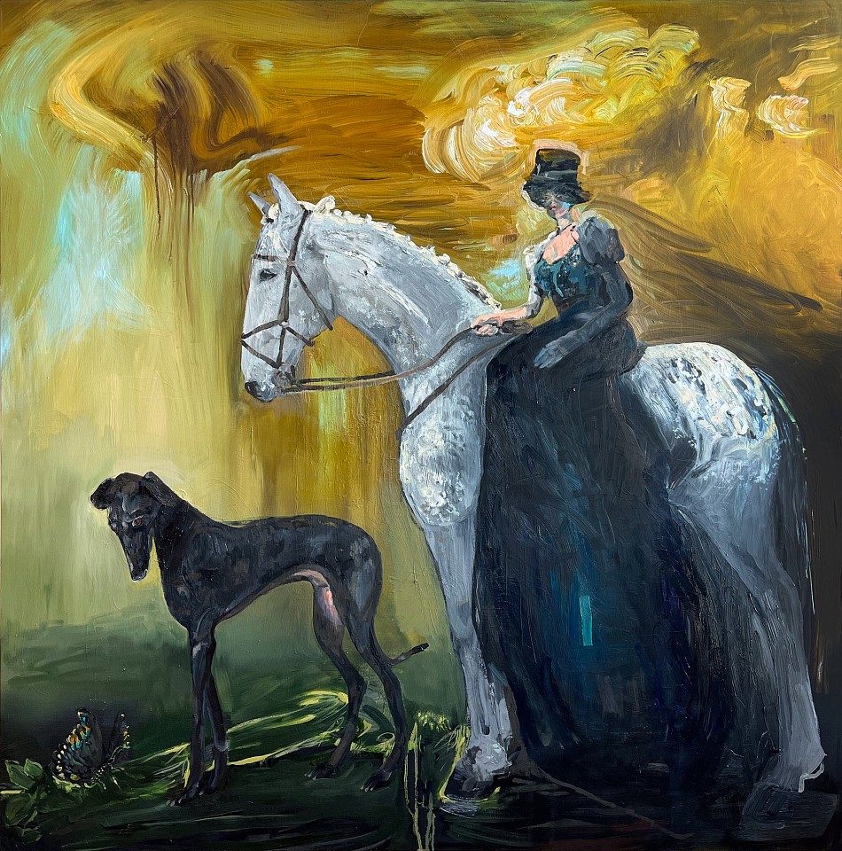 Suzy Spence
Bierstadt Widow, 2026
SPENC367
oil on panel, 42 x 42 inches