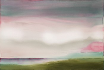 Shawn Dulaney -&nbsp;Sounding Line I, 2026 watercolor on paper 40 x 60 inches DULAN1213