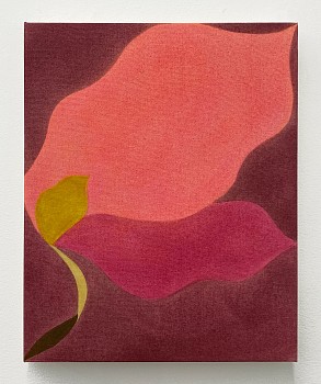 Work:&nbsp;Vinna Begin Rosa, 2026 pigment on canvas 20 x 16 inches BEG151