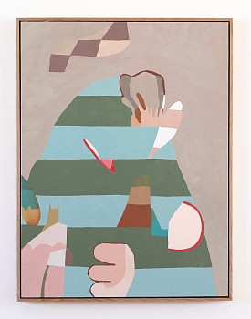 Jen Wink Hays -&nbsp;Intervallum, 2026 oil on canvas 40 x 30 inches JWH183