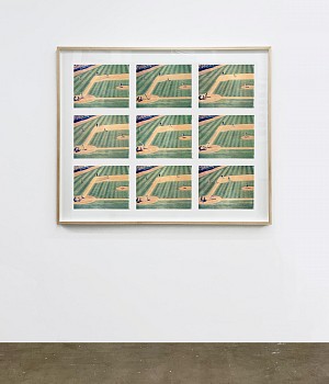 Work:&nbsp;Baseball #5, edition of 19, 1997 K-3 pigment print 48.5 x 58.5 inches HUGG428