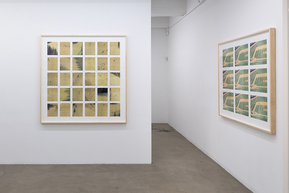 John Huggins: Polagrids - Installation View