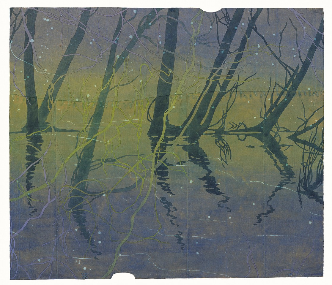 Maysey Craddock
what is the way to the stars, 2026
CRADD138
gouache, flashe, and thread on found paper, 24 x 28 inches / 27 1/2 x 31 1/2 inches framed